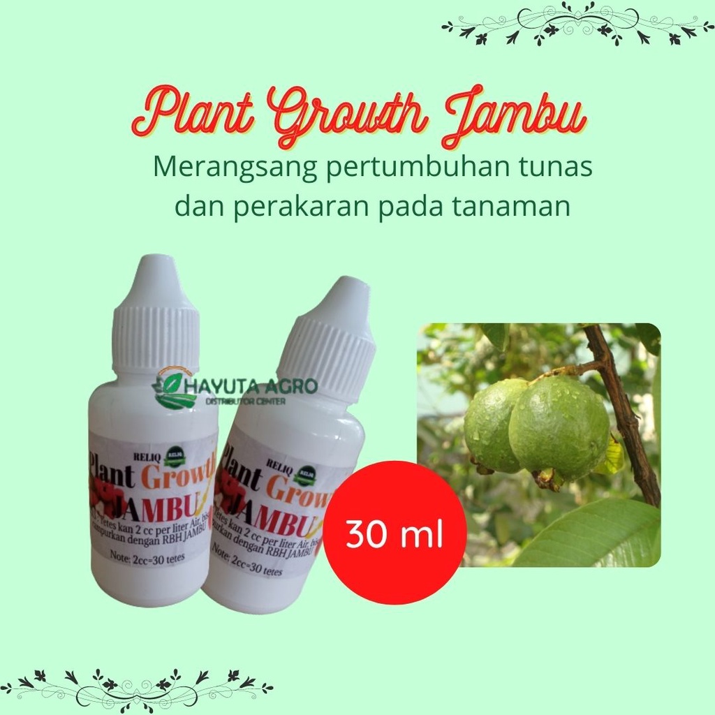 Jual RELIQ PLANT GROWTH JAMBU Pupuk Jambu Citra Pupuk Jambu Air Agar