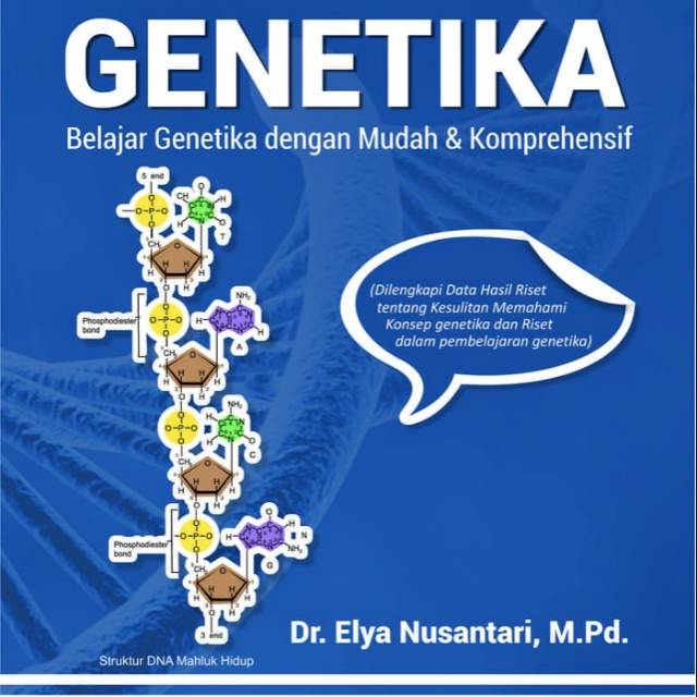 Jual Buku Belajar Genetika Dengan Mudah Dan Komprehensif Buku