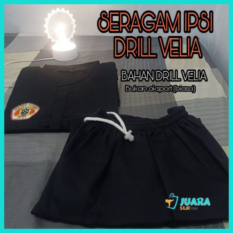 Jual Original Drill Velia Seragam Pemula Silat Seragam Pencak Silat