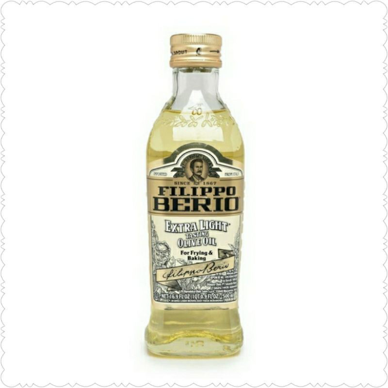 Jual Filippo Berio Extra Light Olive Oil 500 Ml Shopee Indonesia