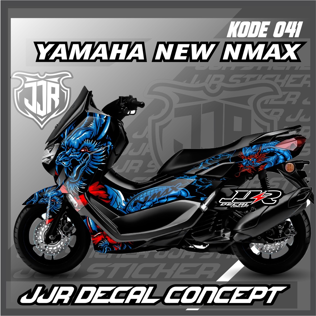 Jual Stiker Decal New Nmax Motif Dragon Naga Full Body Kode