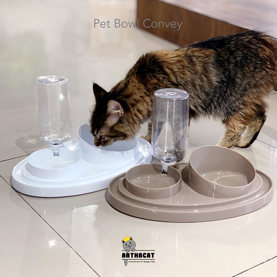 Jual Arthacat Pet Feeder Convey Tempat Makan Dan Minum Hewan