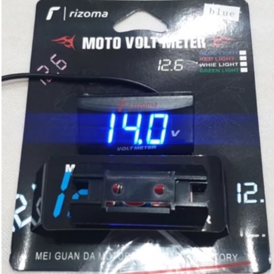 Jual VOLT METER VOLT METER AKI MOTOR Volt Meter Accu Sepede Motor