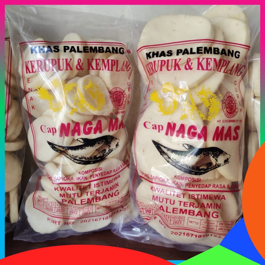 Jual Kemplang Palembang Asli Gram Kerupuk Palembang Naga Mas Khas