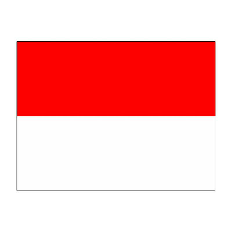 Jual Sticker Bendera Merah Putih Sticker Kemerdekaan Indonesia Aman