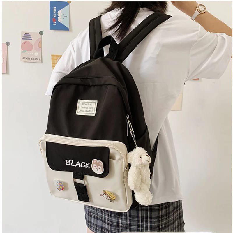 Jual Tas Ransel Sekolah Wanita Korean Style Tas Rangsel Backpack