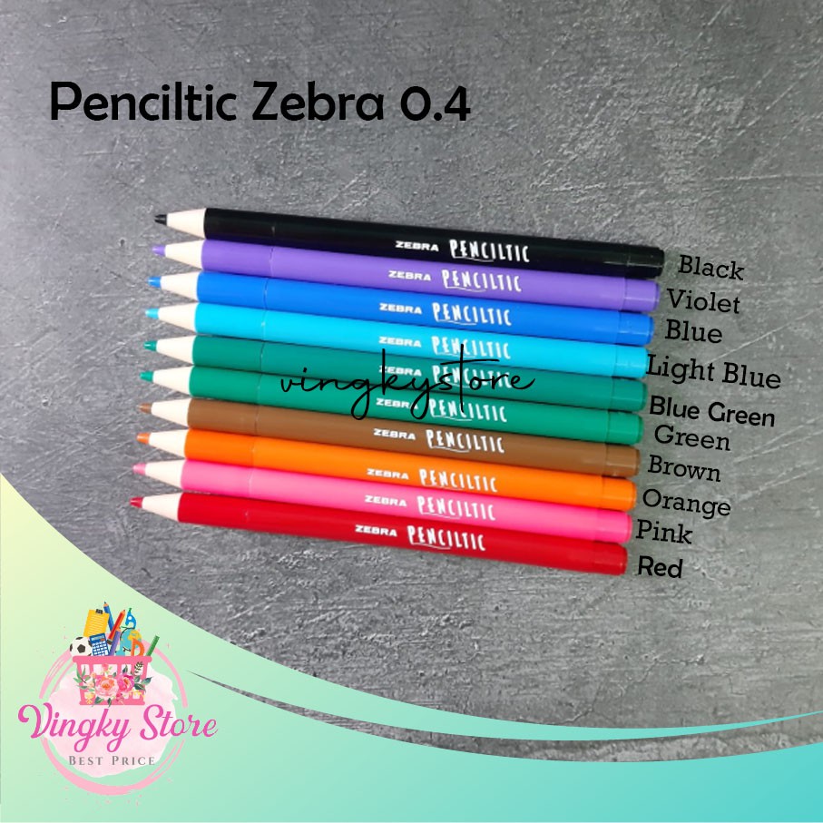 Jual Pulpen Pen Penciltic Zebra Fineliner Mm Pc Shopee Indonesia