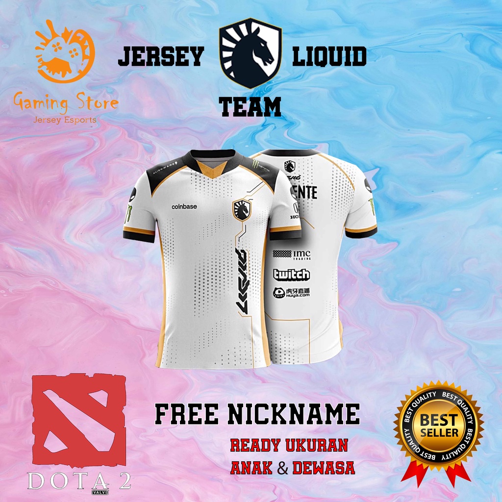 Jual Jersey Kaos Baju Liquid Dota Shopee Indonesia