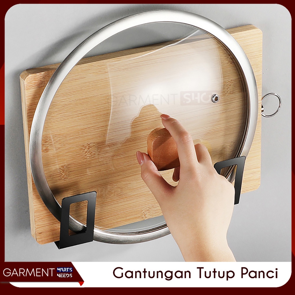 Jual GTCI Rak Tutup Panci Peralatan Dapur Gantungan Talenan Tembok