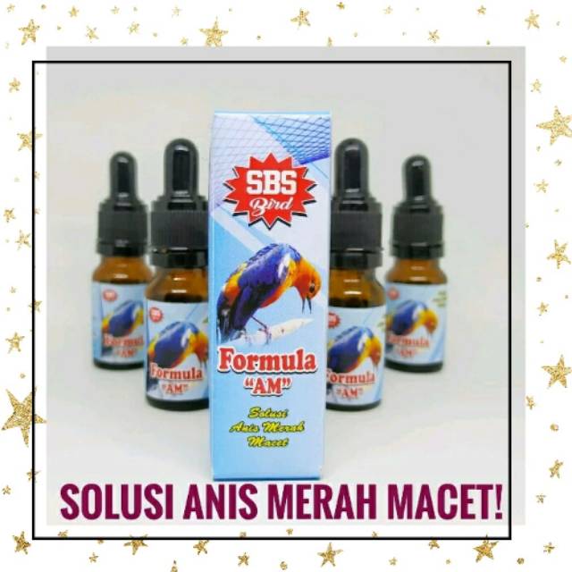 Jual Formula Vitamin Burung Anis Merah Kicau Mania Anis Merah Jawara