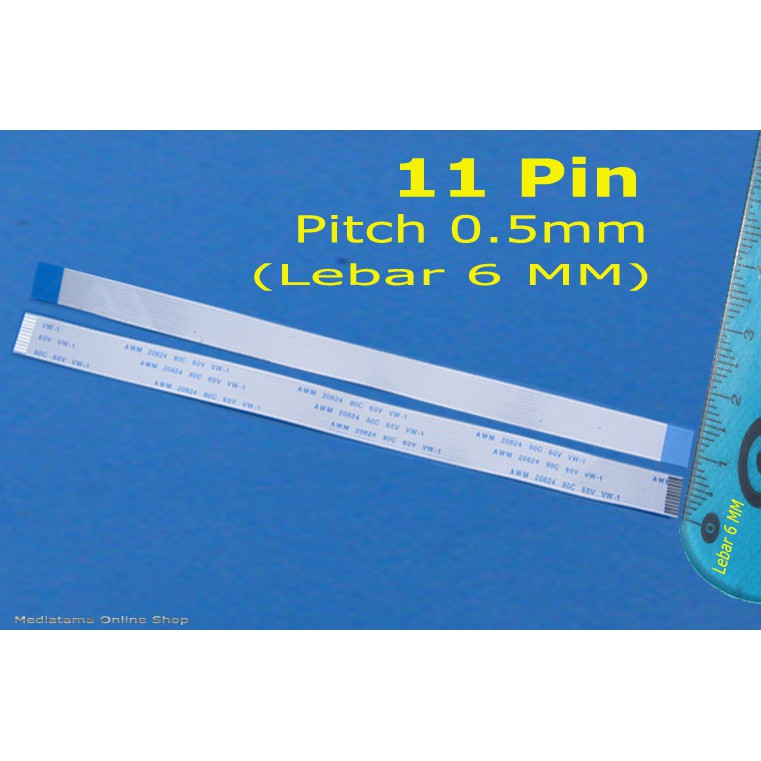 Jual Pcb Flexible Awm Pin Pitch Mm Lebar Mm Ttl Tv Lcd Led Dvd