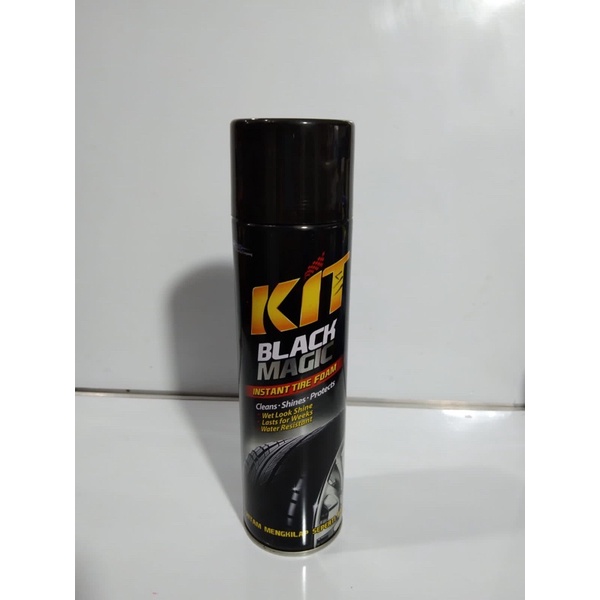 Jual KIT BLACK MAGIC INSTANT TIRE FOAM 450 ML SEMIR BAN INSTANT