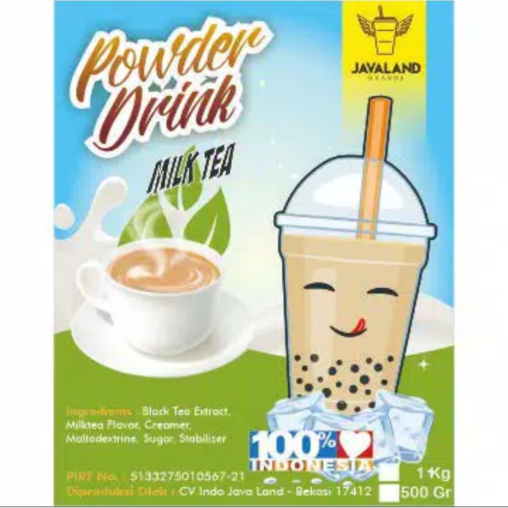 Jual Bubuk Minuman Super Rasa Milk Tea Kg Javaland Shopee Indonesia