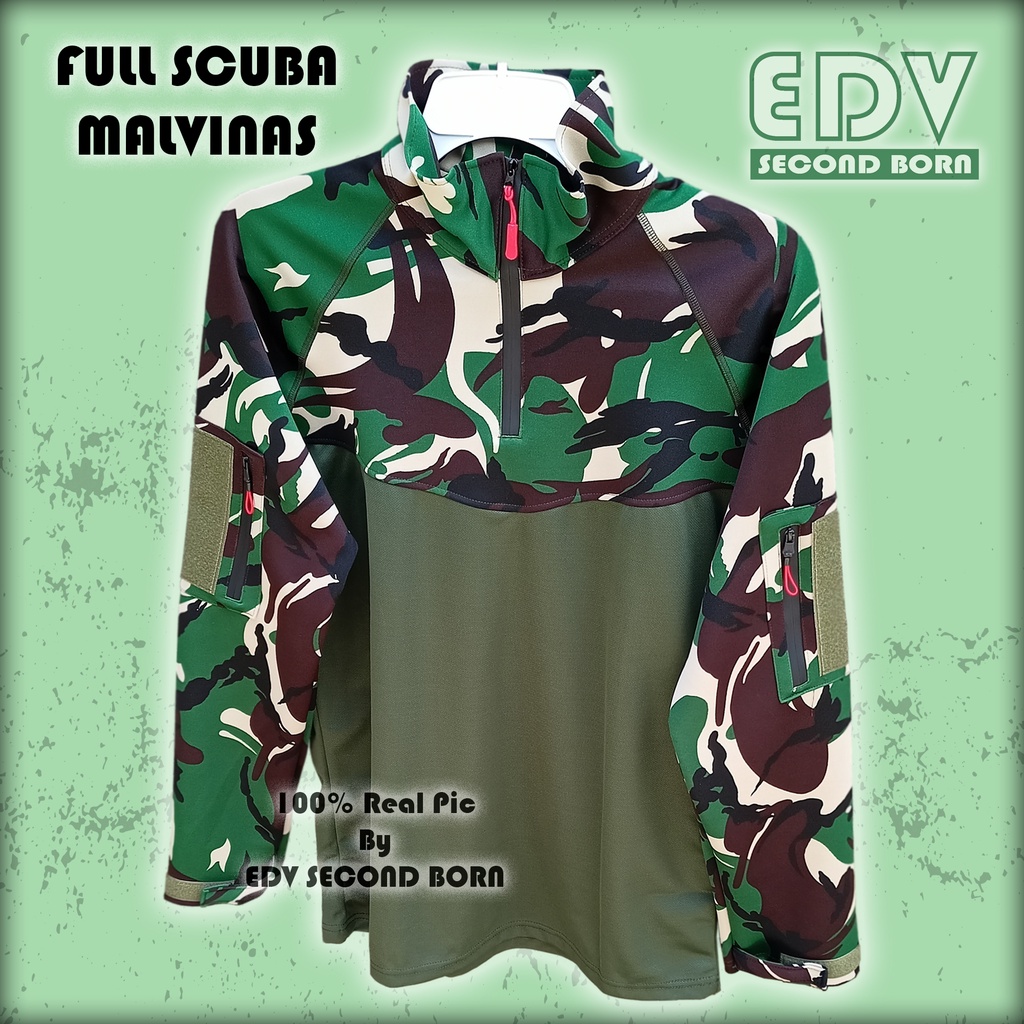 Jual Cod Bayar Ditempat Pakaian Seragam Baju Kaos Bdu Bahan Full Scuba