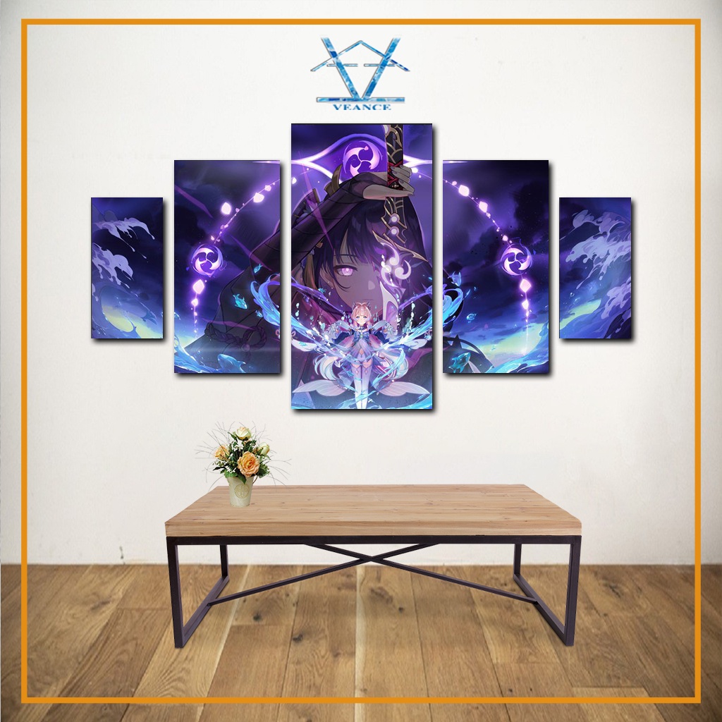 Jual VEANCE Wall Decor RAIDEN GENSHIN IMPACT 1 Set Hiasan Dinding