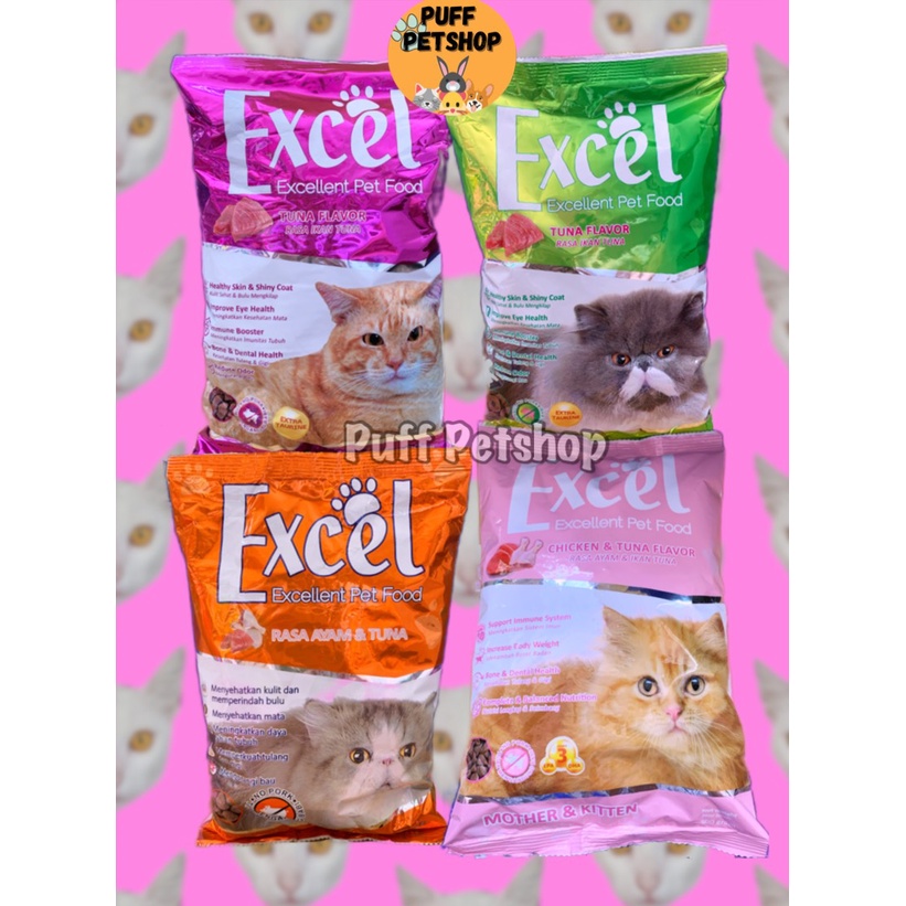 Jual Makanan Kucing Excel Tuna Chicken Tuna Mother Kitten Freshpack