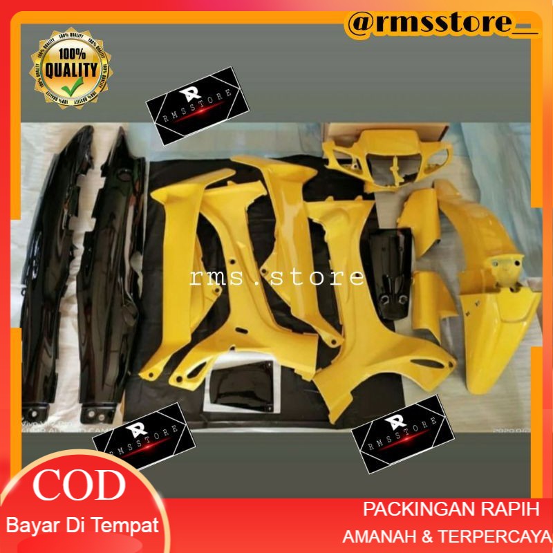 Jual Full Set Body Halus Yamaha F1ZR Cover Body Poswan Fizr Kuning