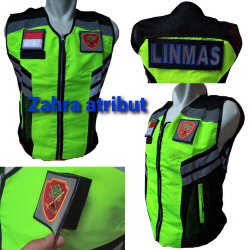 Jual Rompi Linmas Rompi Custom Rompi Taslan Shopee Indonesia