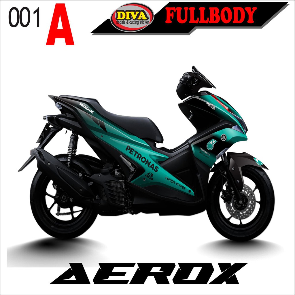 Jual Decal Sticker Yamaha Aerox Fullbody Custom Desain Dekal Aerox