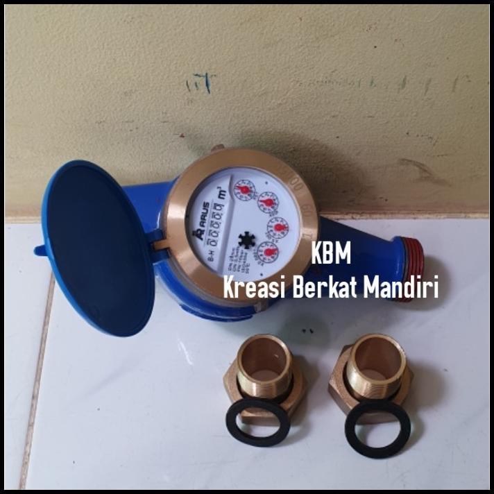 Jual Meteran Air 1 Inch Dn25 Water Meter 1 Inch Flowmeter Air 1