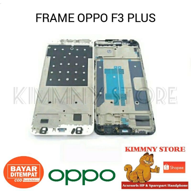 Jual Frame Bezel Bezzel Tulang Tengah Tatakan Lcd Oppo F F Plus