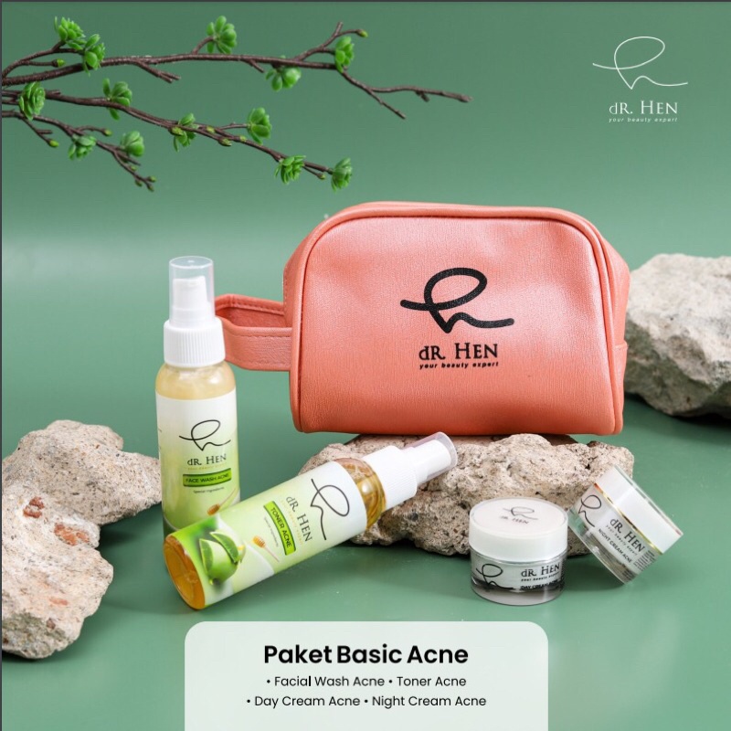 Jual Dr Hen By Athena Paket Basic Acne Shopee Indonesia