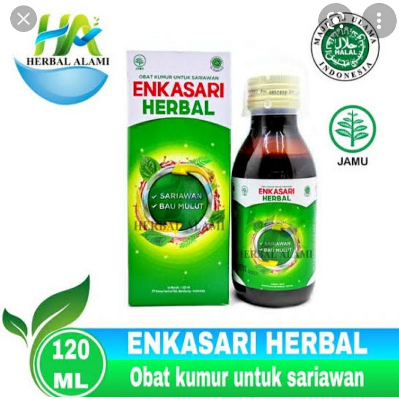 Jual Enkasari Herbal 120 Ml Shopee Indonesia