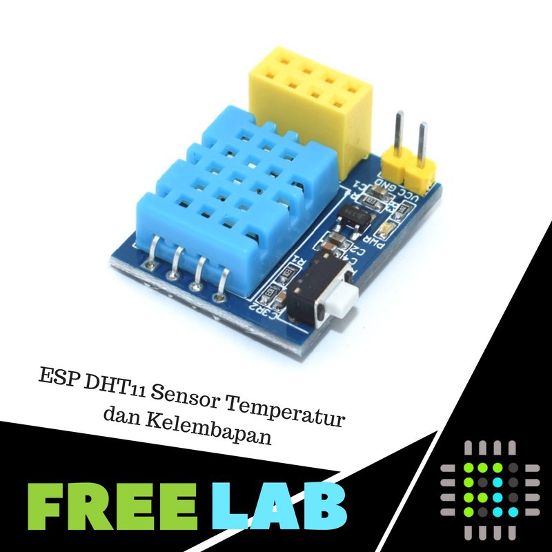 Jual Esp Dht Modul Sensor Temperatur Dan Kelembapan Dan Wifi