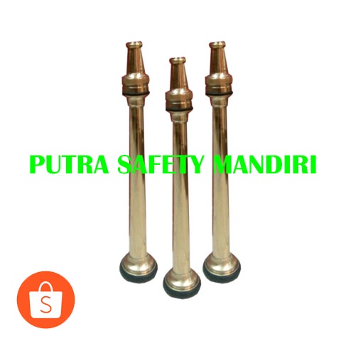 Jual Jet Nozzle Kuningan Lokal Pipa Ujung Fire Hose Selang Pemadam