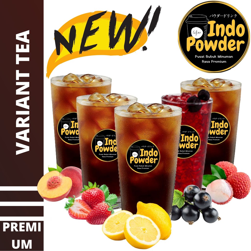 Jual Freez U Premium Variant Tea Kg Varian Tea Bubuk Minuman Teh