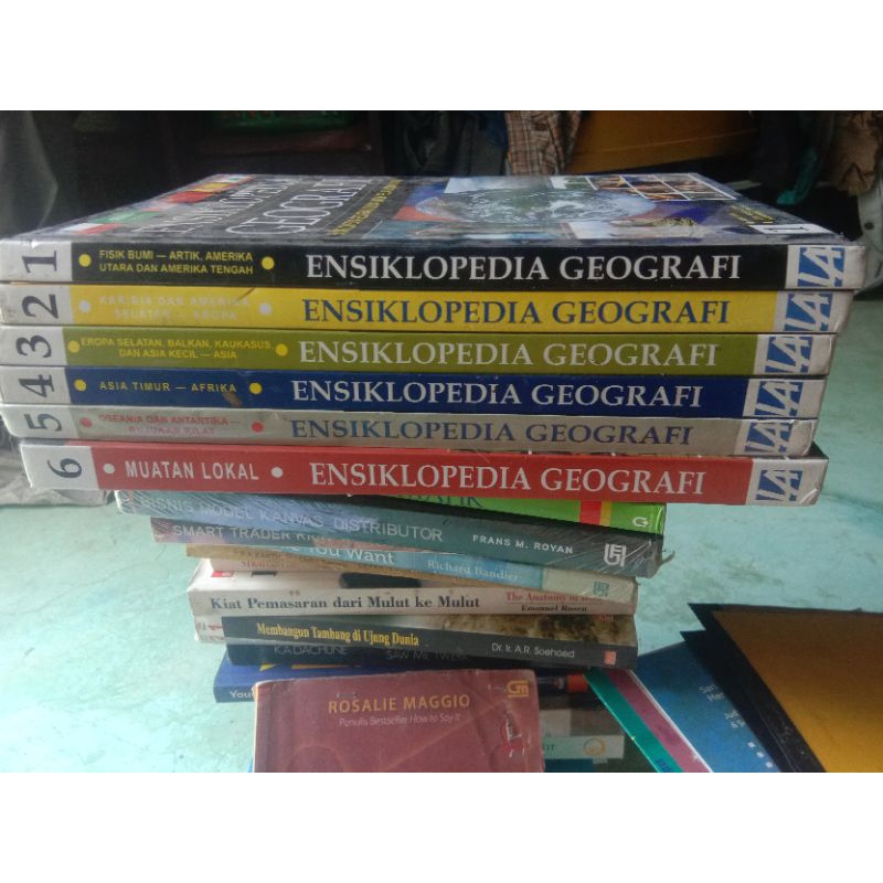 Jual Ensiklopedia Geografi Satu Set Shopee Indonesia