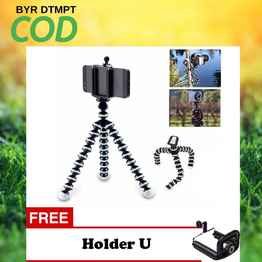 Jual Gorillapod Mini Holder U Holder Gorilapod Flexible Tripod Gorila