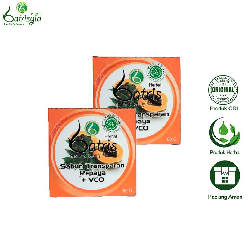 Jual Batrisyia Herbal Sabun Vco Sabun Wajah Shopee Indonesia