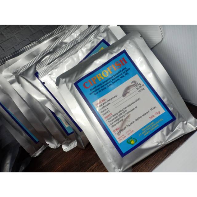 Jual Cipro Fish Obat Ikan Aeromonas Shopee Indonesia