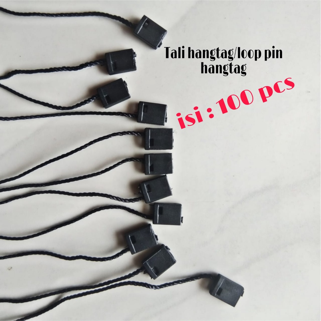 Jual FAEYZA Tali Hangtag Loop Pin Hangtag Isi 100pcs Shopee Indonesia