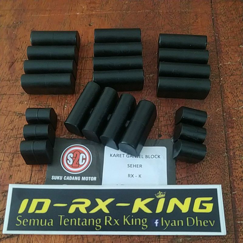 Jual KARET PEREDAM GETAR BLOK CILYNDER RXKING RXSPESIAL YT115 Shopee