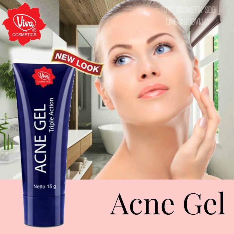 Jual Viva Acne Gel Triple Action Gr Shopee Indonesia