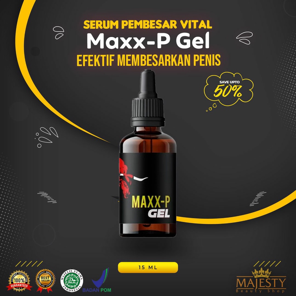 Jual MAXXP GEL PEMBESAR MR P PERMANEN PALING AMPUH 100 MINYAK