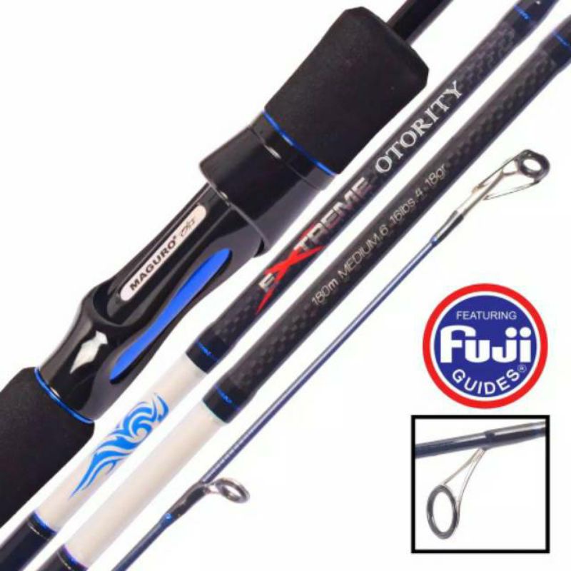 Jual Joran Maguro EXTREME OTORITY Ring Full Fuji Ikan Mas Lele