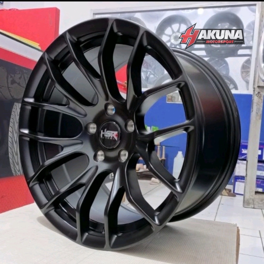 Jual Velg Mobil Murah R Hsr Oster Ring Lebar Belang Warna Hitam