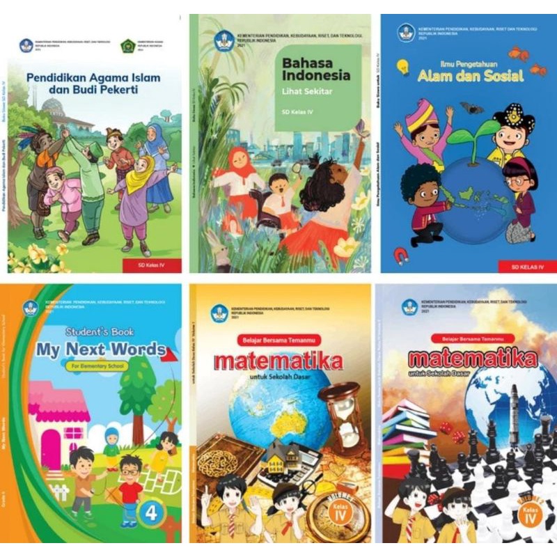 Jual Buku Kurikulum Merdeka SD Kelas 4 Buku Kurmer Shopee Indonesia