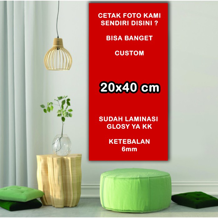 Jual Cetak Foto Custom Hiasan Dinding Custom Hadiah Walldecor Pajangan