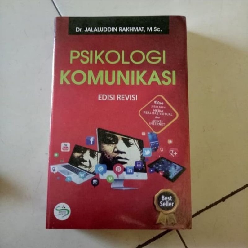 Jual Psikologi Komunikasi Edisi Revisi By Dr Jalaluddin Rakhmat