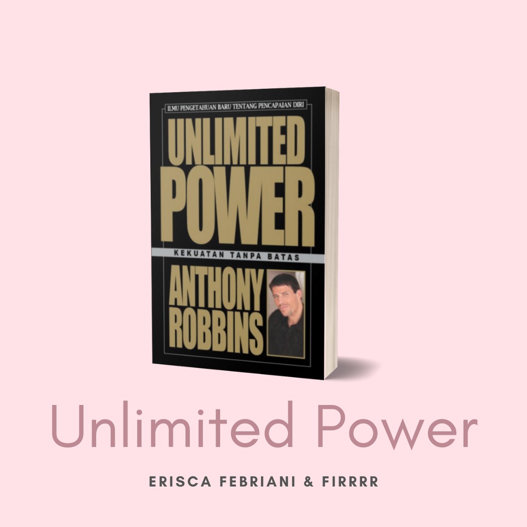 Jual Buku Unlimited Power Oleh Anthony Robins Edisi Bahasa Indonesia