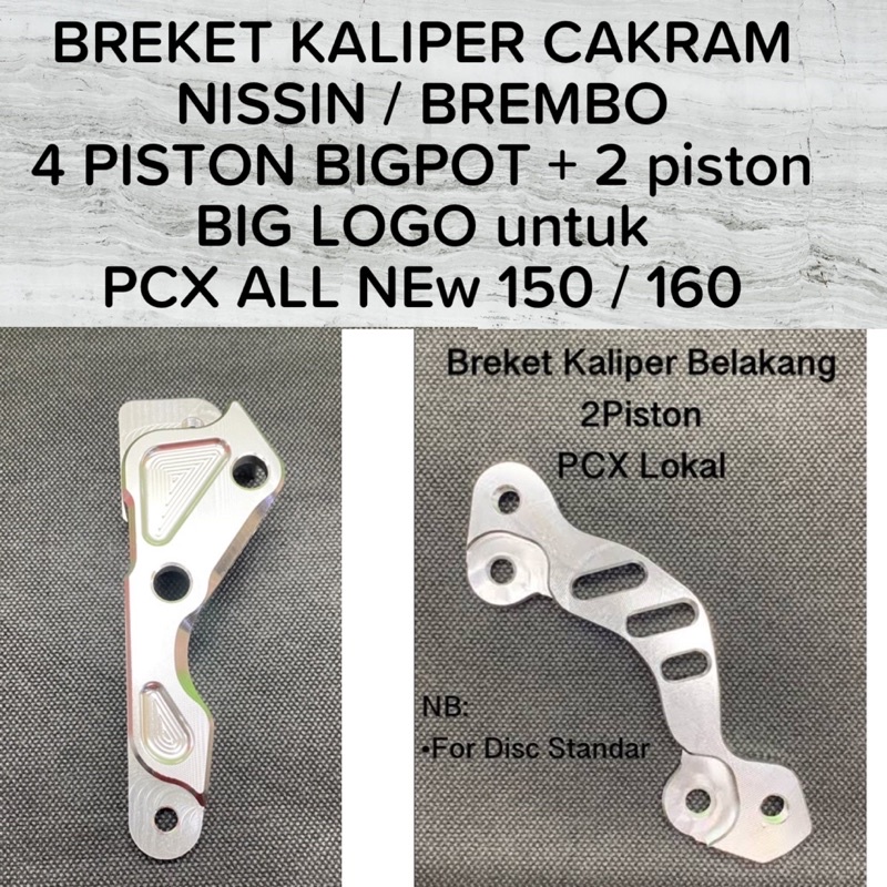 Jual Breket Kaliper Cakram Nissin Brembo Piston Piston Untuk Mx