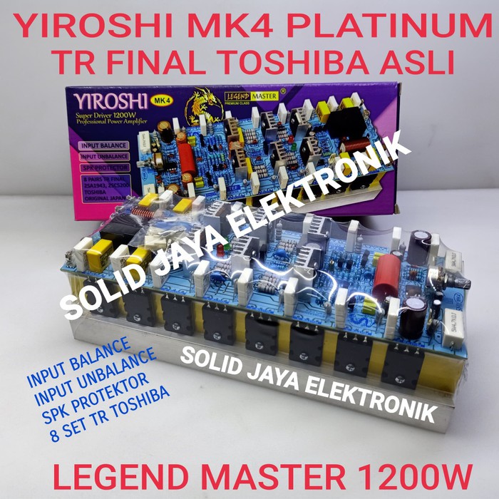 Jual Kit Power Yiroshi Mk Mk Mk W Amplifier Legend Master Tr