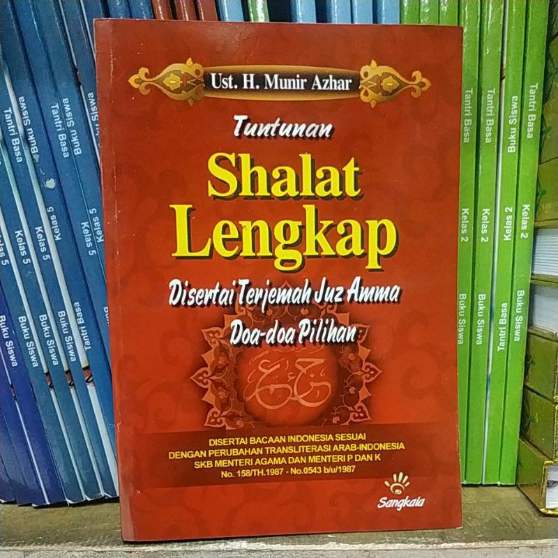 Jual BUKU TUNTUNAN SHALAT LENGKAP DISERTAI TERJEMAH JUZ AMMA DOA DOA