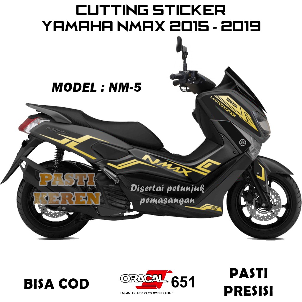 Jual Sticker Nmax Stiker Stripping Yamaha Nmax NM 5 Cutting Sticker