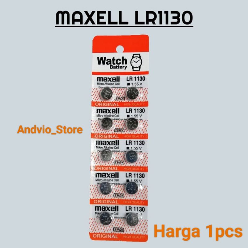 Jual Baterai Jam Tangan Maxell Lr Batre Battery Jam Shopee