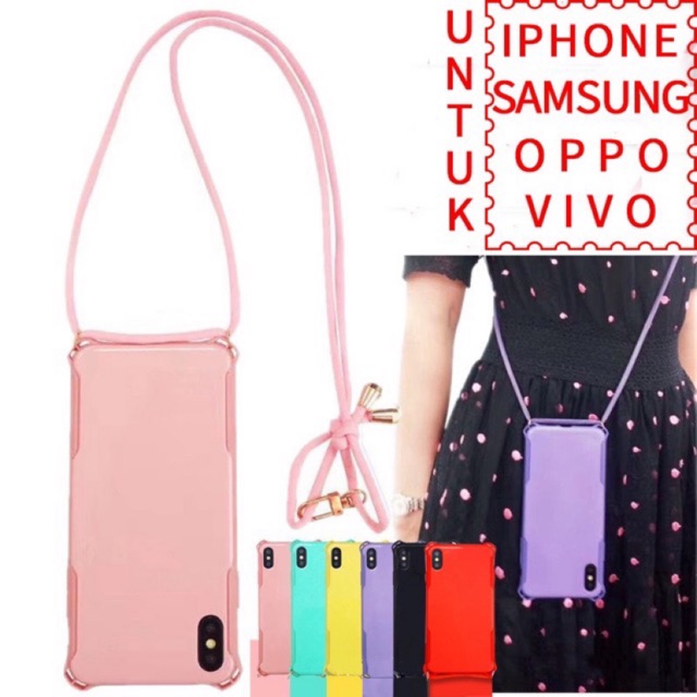 Jual Casing Gantungan Hp Mama Gigi Queen Lulu Rope Necklace Lanyard